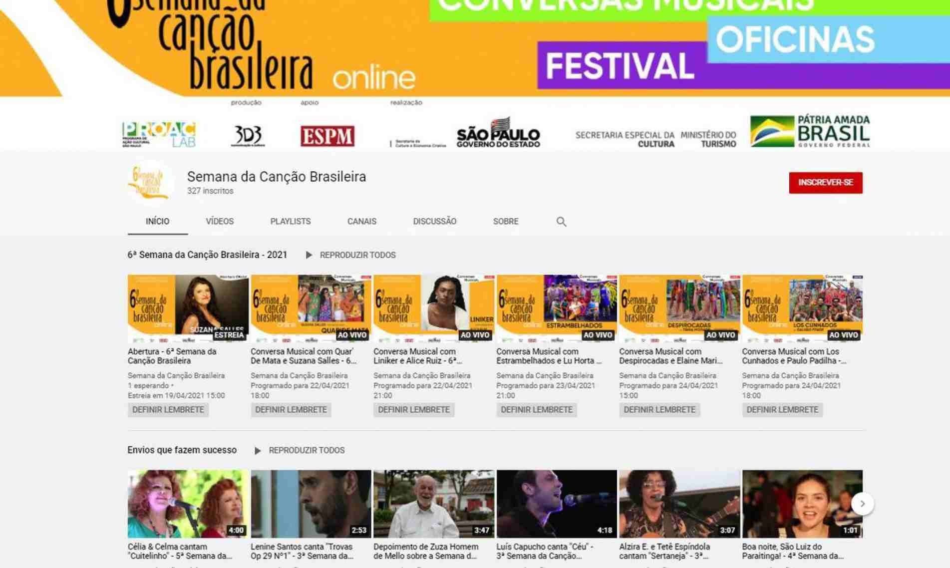 6ª Semana da Canção Brasileira