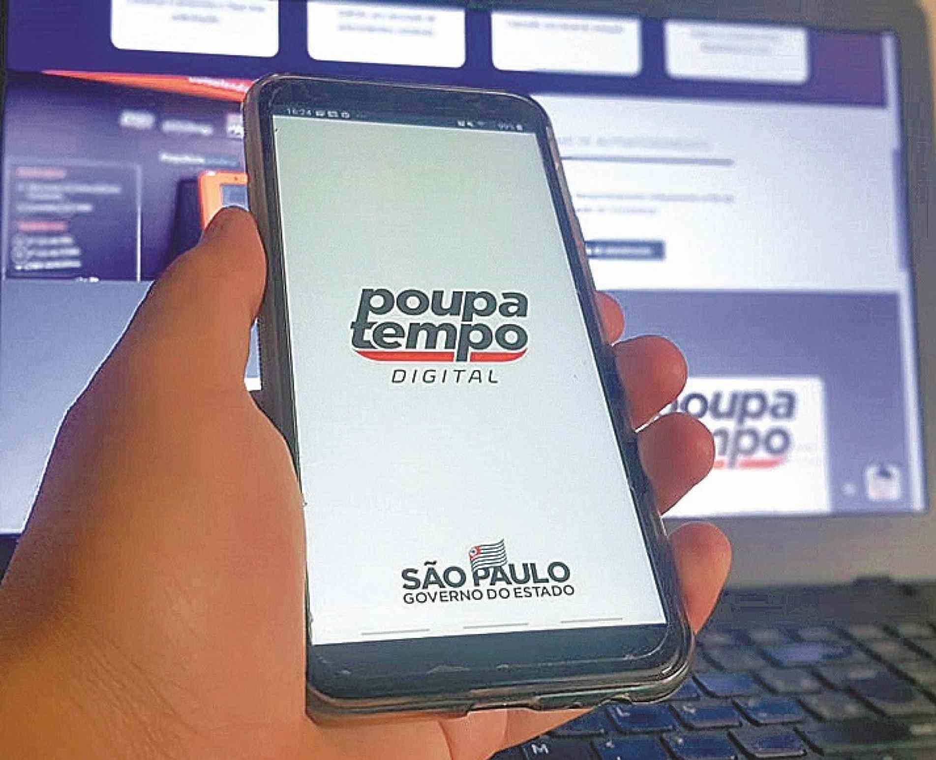 No aplicativo Poupatempo Digital, o usuário pode emitir o certificado de vacinação contra a Covid-19, fazer o  pré-cadastro para vacinação e acessar a carteira digital 