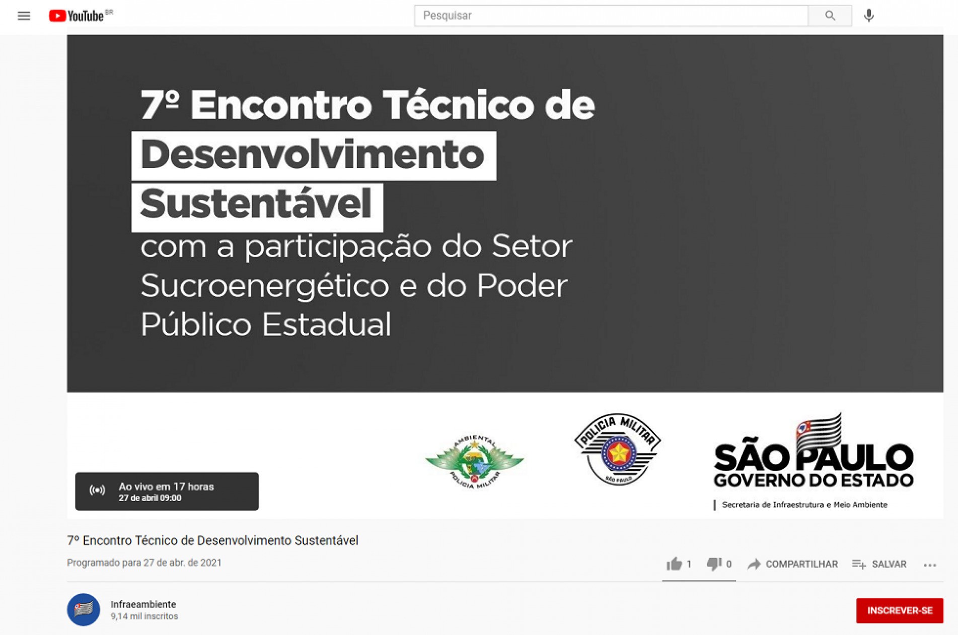 7º Encontro Técnico de Desenvolvimento Sustentável