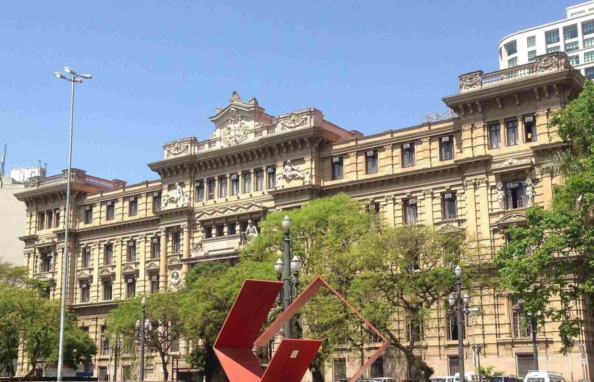 Fachada do Tribunal de Justiça de São Paulo.