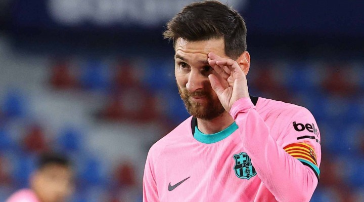Com o resultado, o time de Messi chegou aos 76 pontos, um atrás do líder Atlético de Madrid.