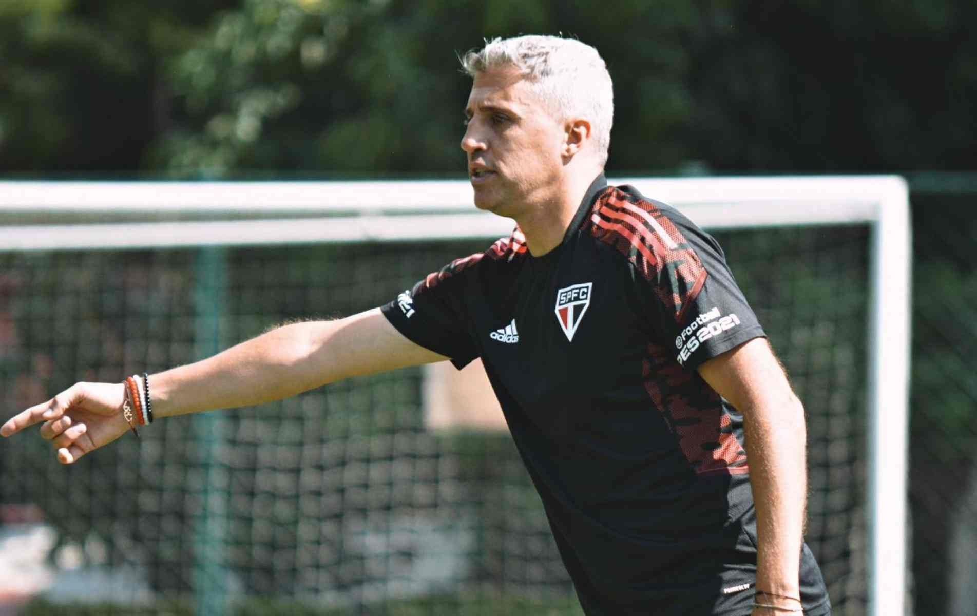 Hernán Crespo, técnico do São Paulo.