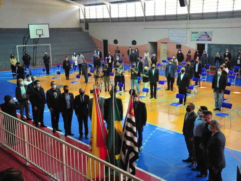 Cerimônia inaugura 1ª escola cívico-militar em Sorocaba