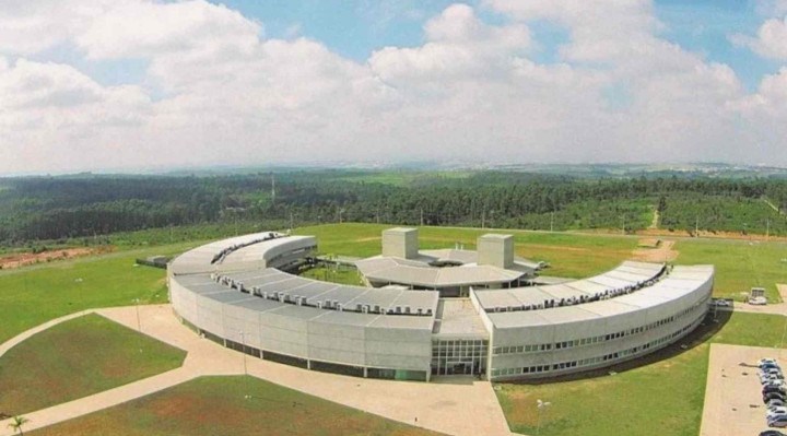 Vista aérea do Parque Tecnológico de Sorocaba (PTS).