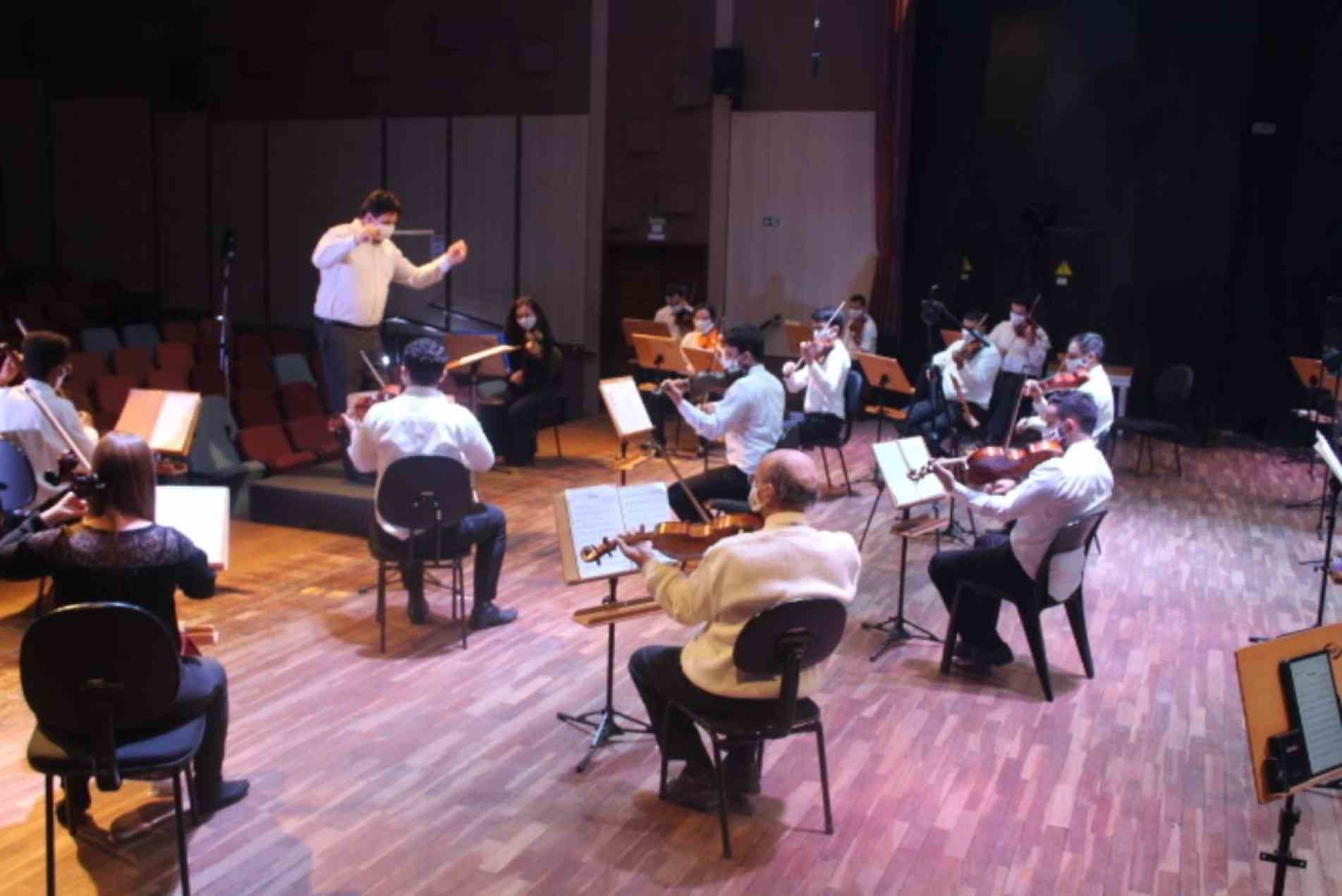 Concerto da Filarmônica Jovem será exibido hoje e domingo pela TV Com.