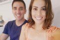 Juliana Ferraz, 38 anos, e Daniel Miranda, 39 anos: "Vamos pedir uma comida especial, algo diferente". - ARQUIVO PESSOAL