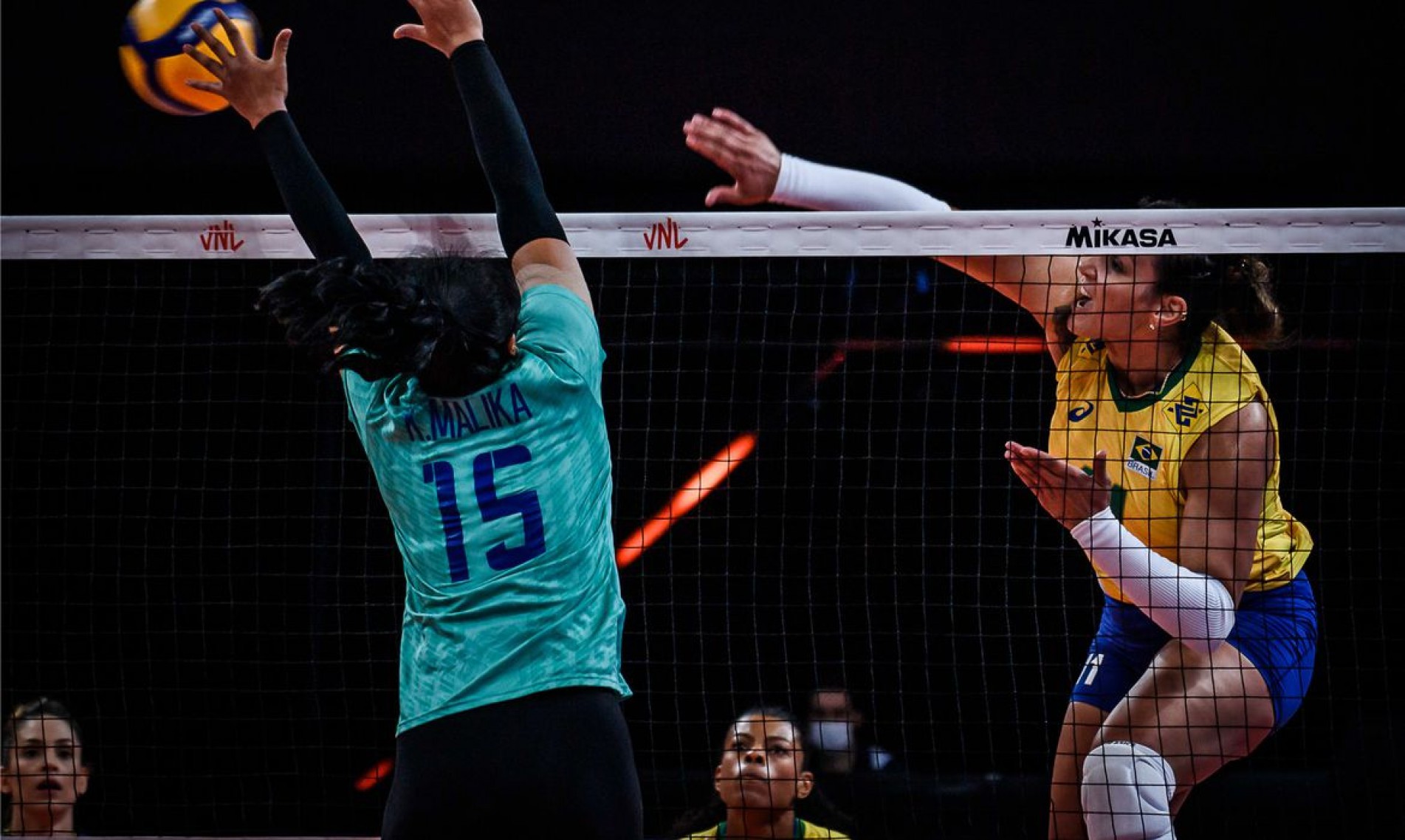 Liga das Nações: Brasil vence Tailândia e fica na vice-liderança