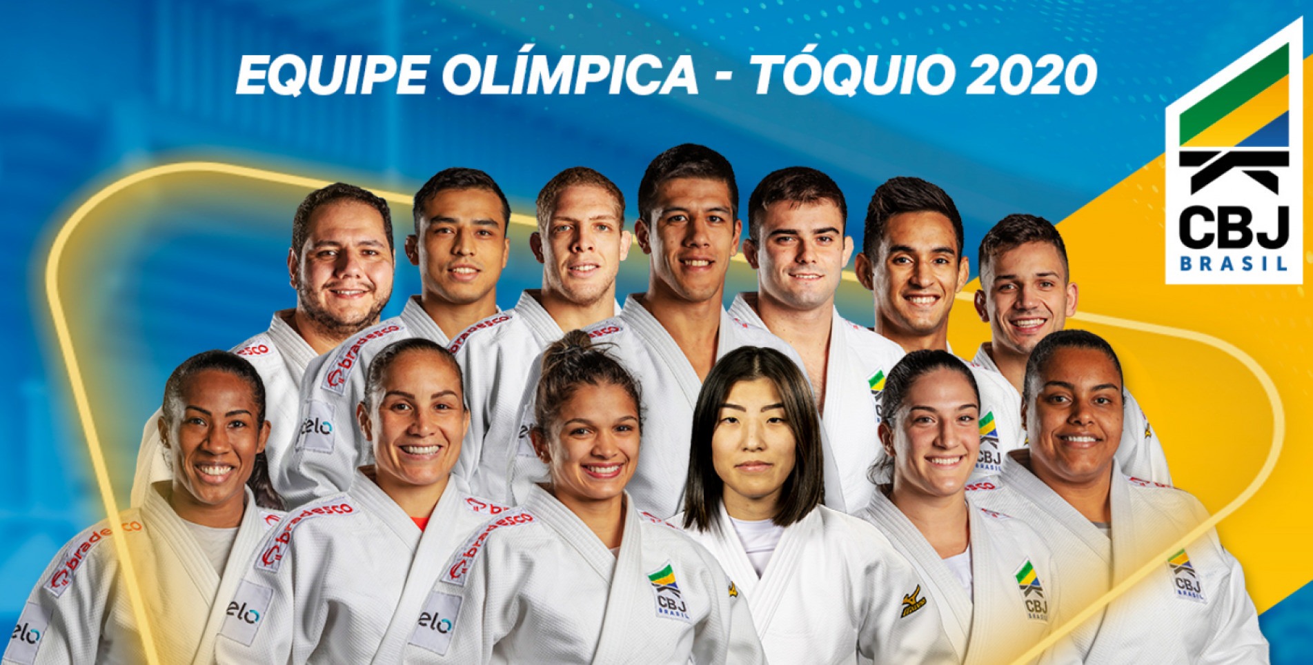 Equipe olímpica brasileira de judô para os Jogos de Tóquio