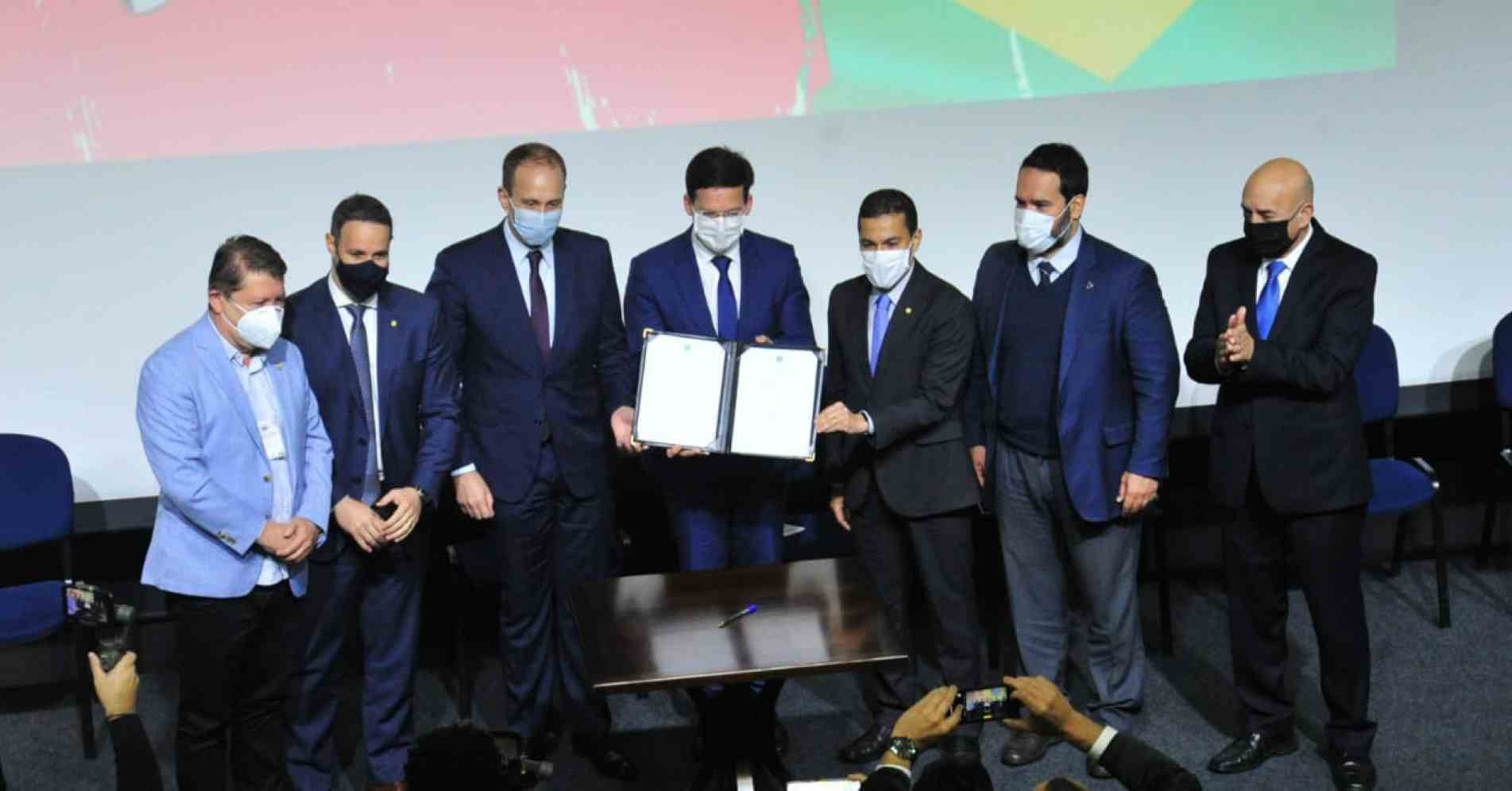 Ministro da Cidadania foi até o Parque Tecnológico de Sorocaba para participar do Fórum Permanente Contra Drogas.