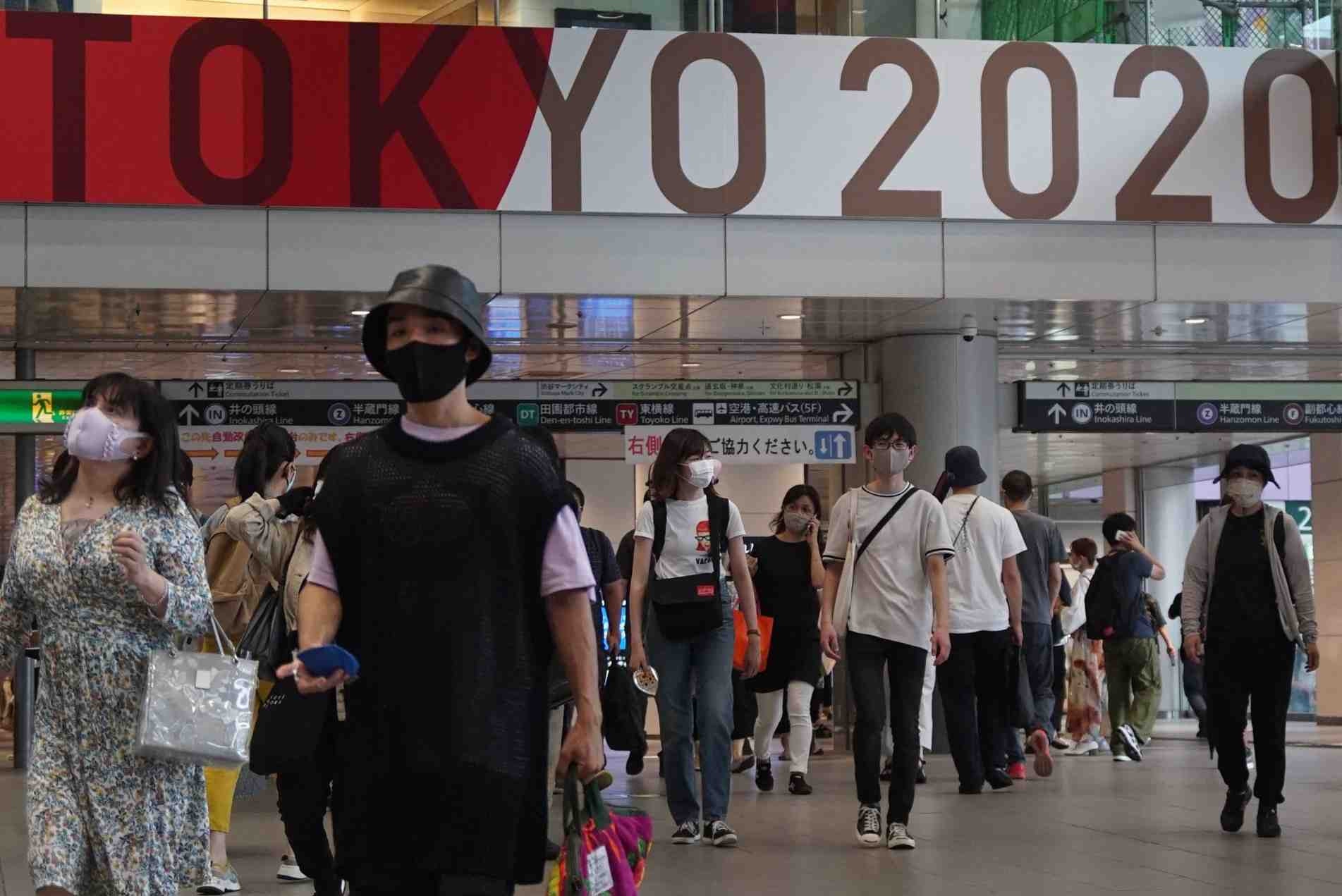 A cidade de Tóquio enfrenta uma nova onda de infecções.