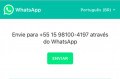Link exclusivo para WhatsAapp - Divulgação