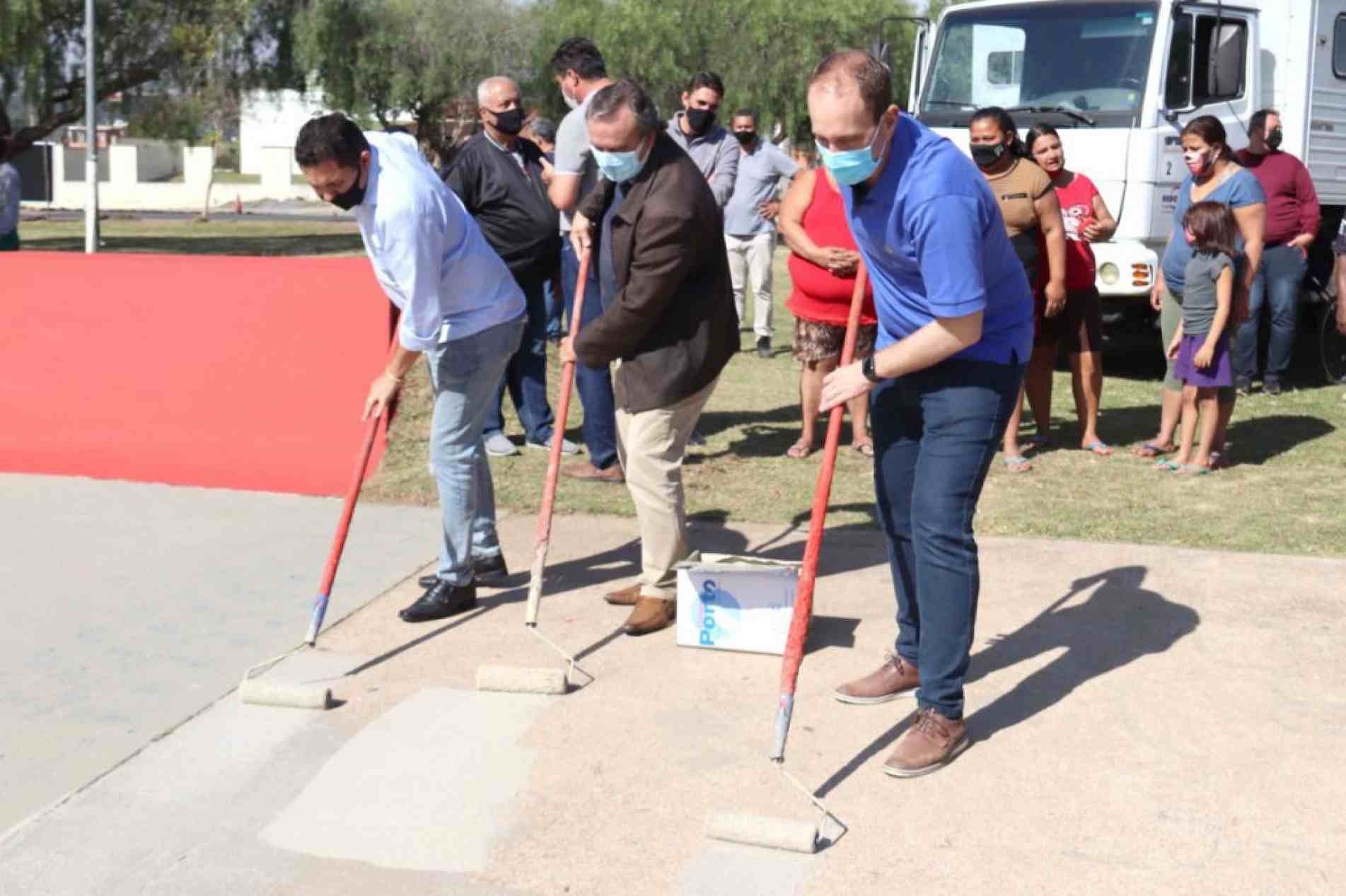 Prefeito Rodrigo Manga fez parte da revitalização no Vitória Régia