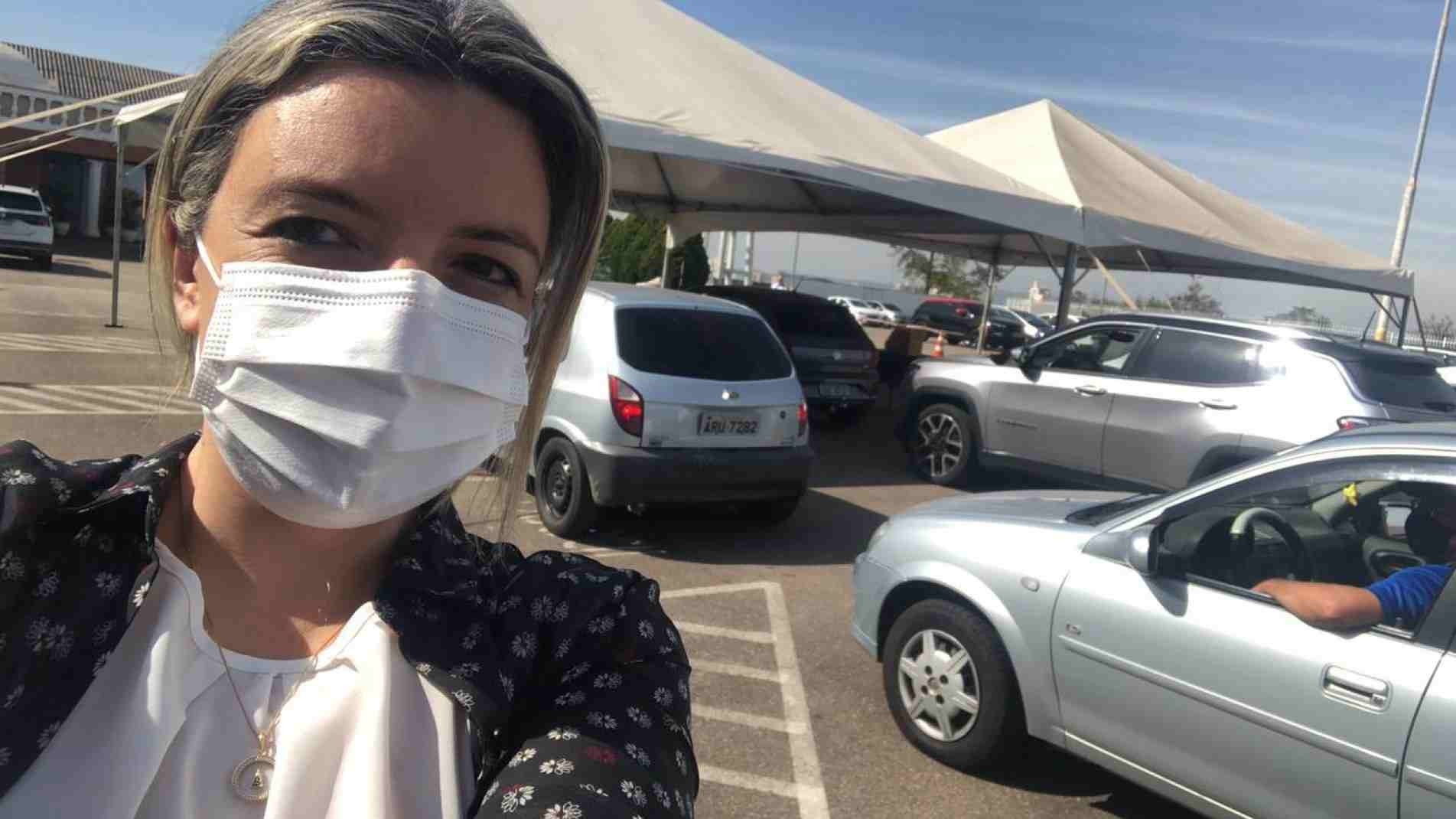 Jackeline Igne de Melo Pilão esteve em quase todas as ações.