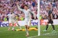 ...mas o mesmo n&atilde;o se pode dizer do espanhol Morata. - STUART FRANKLIN / AFP
