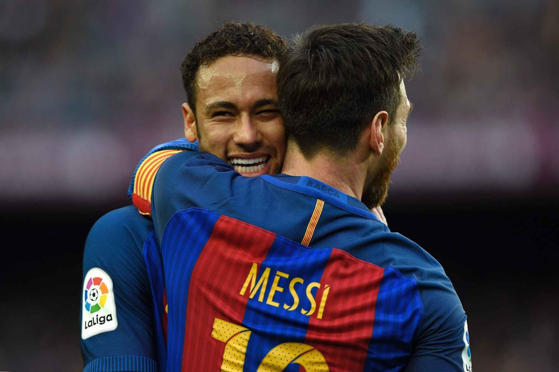 Os dois astros do futebol sul-americano jogaram juntos no Barcelona até 2017.