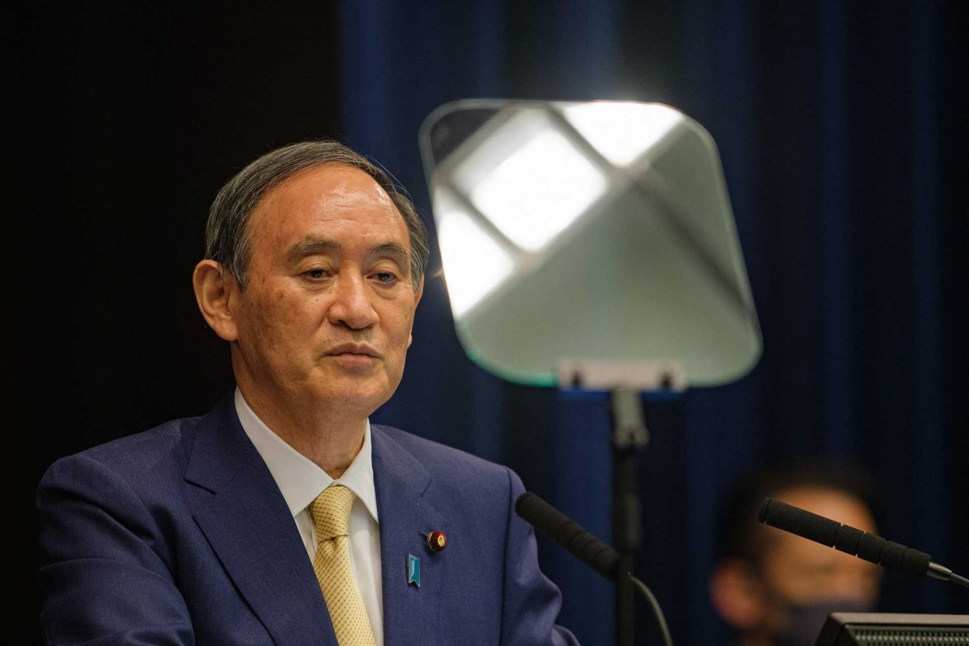 O primeiro-ministro do Japão, Yoshihide Suga, anunciou estado de emergência em Tóquio
