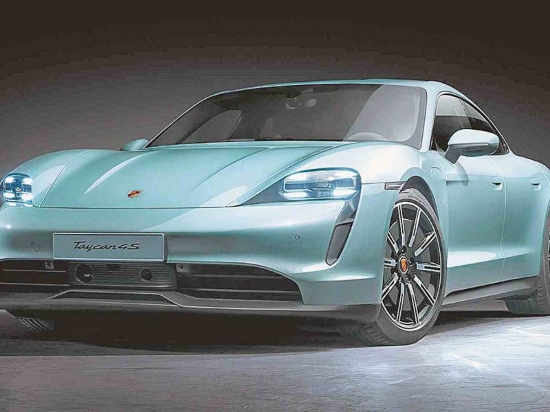 Porsche Taycan alcançou 46% entre sedãs grandes 