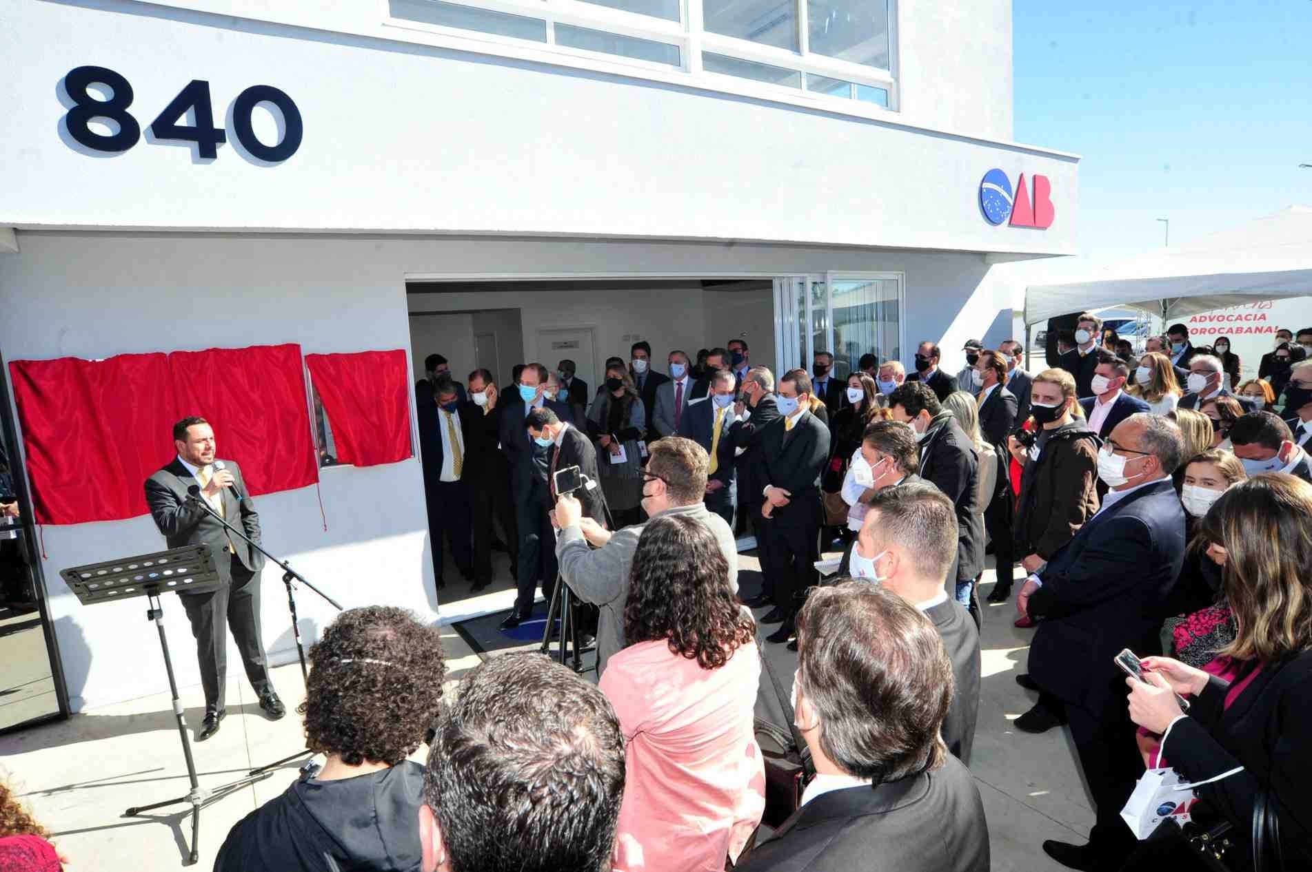 OAB Sorocaba inaugurou a nova sede ontem pela manhã na rua 28 de Outubro.