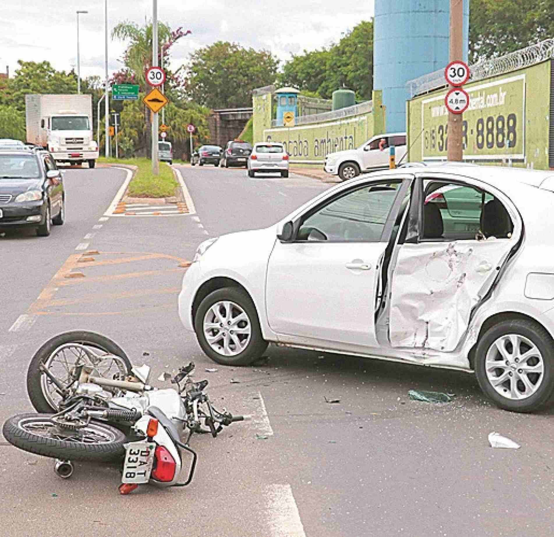 Houve diminuição de 21% também nas mortes de motociclistas 