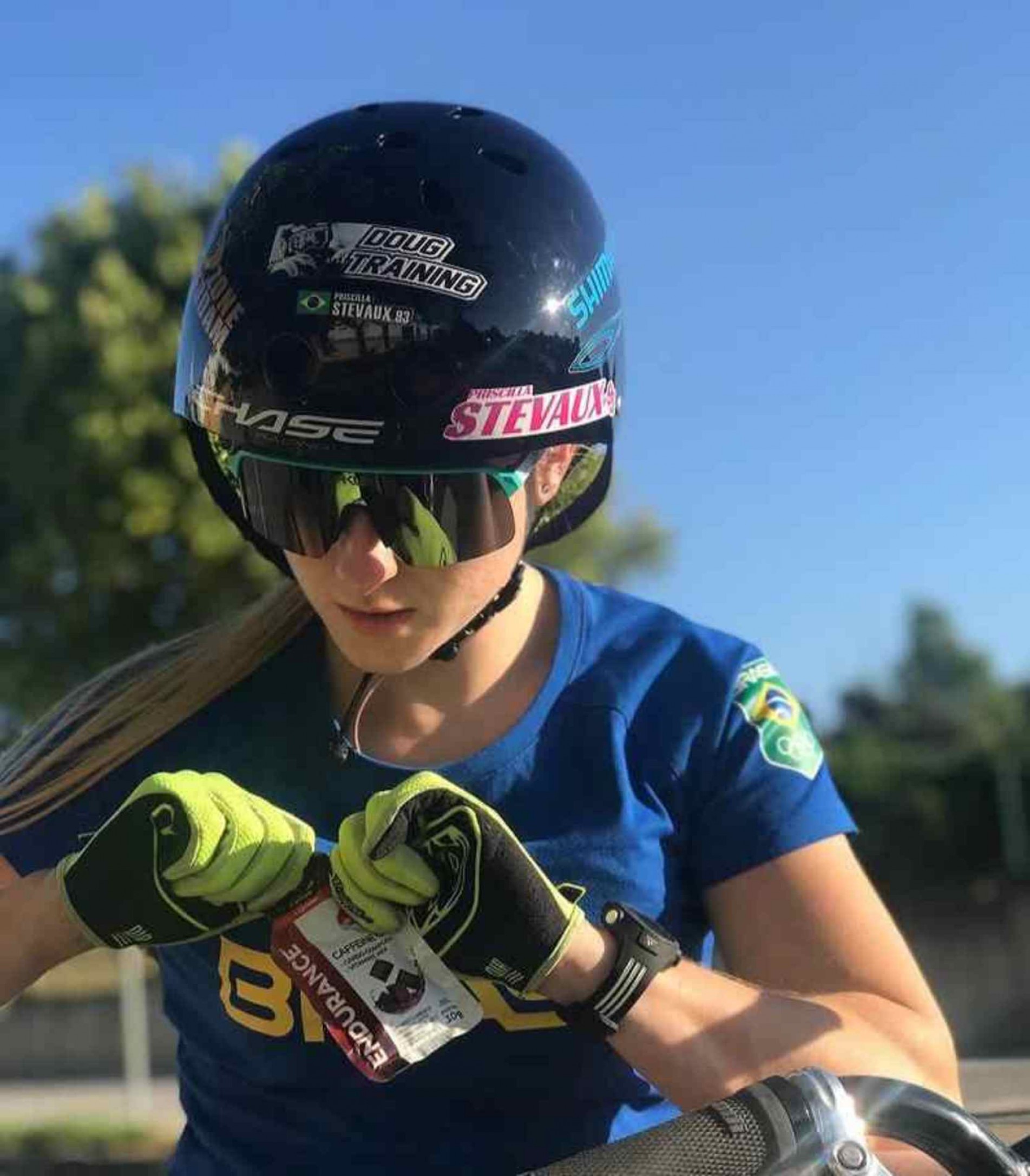 Priscilla Stevaux, de 27 anos, está em sua segunda Olimpíada