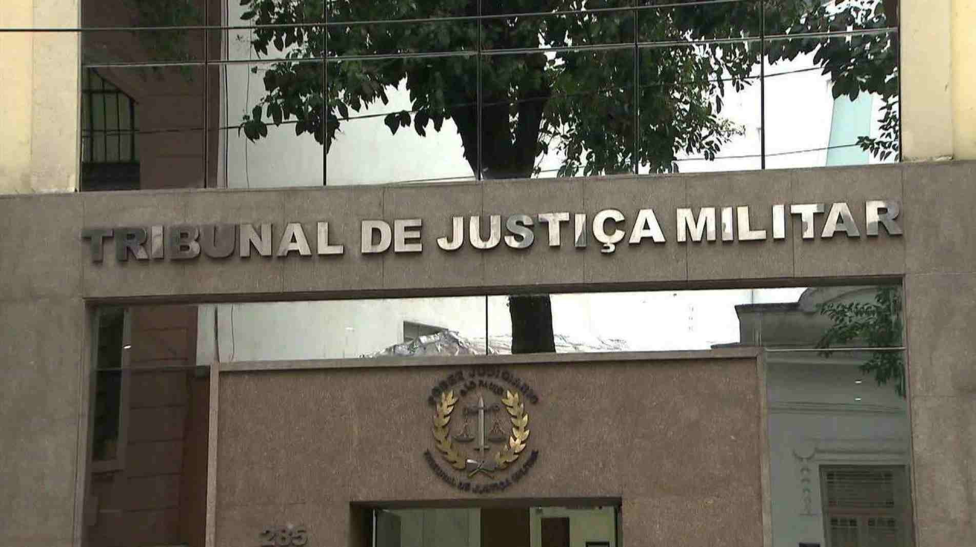 Fachada do Tribunal de Justiça Militar do Estado de São Paulo.