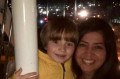 Jordan Amorim, de 4 anos, viu a cidade iluminada. - FÁBIO ROGÉRIO (22/6/2021)