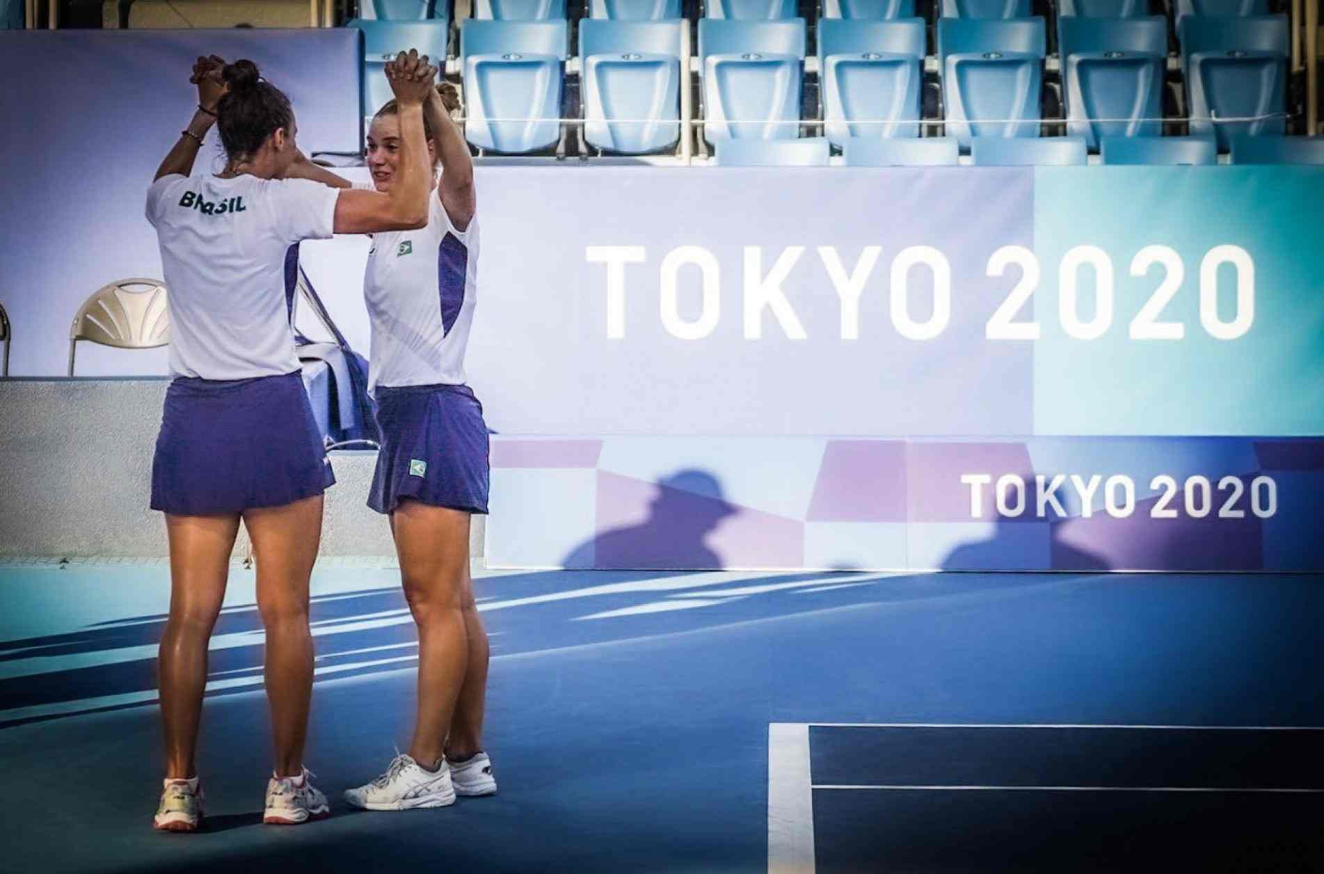 Laura Pigossi e Luisa Stefani fizeram história ao conquistarem primeira medalha do tênis na Olimpíada