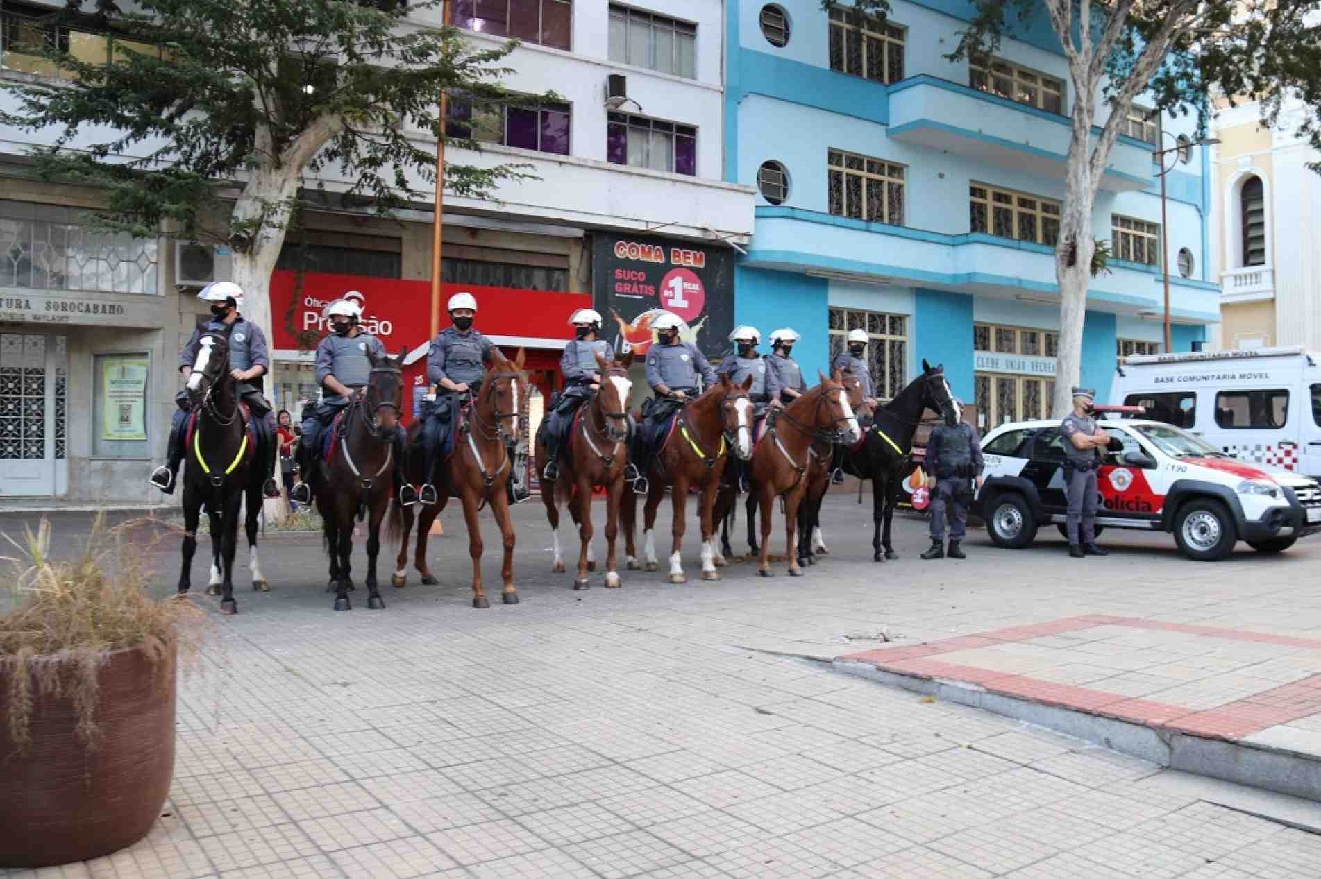 Programa reúne todas as forças policiais da cidade para a segurança do centro