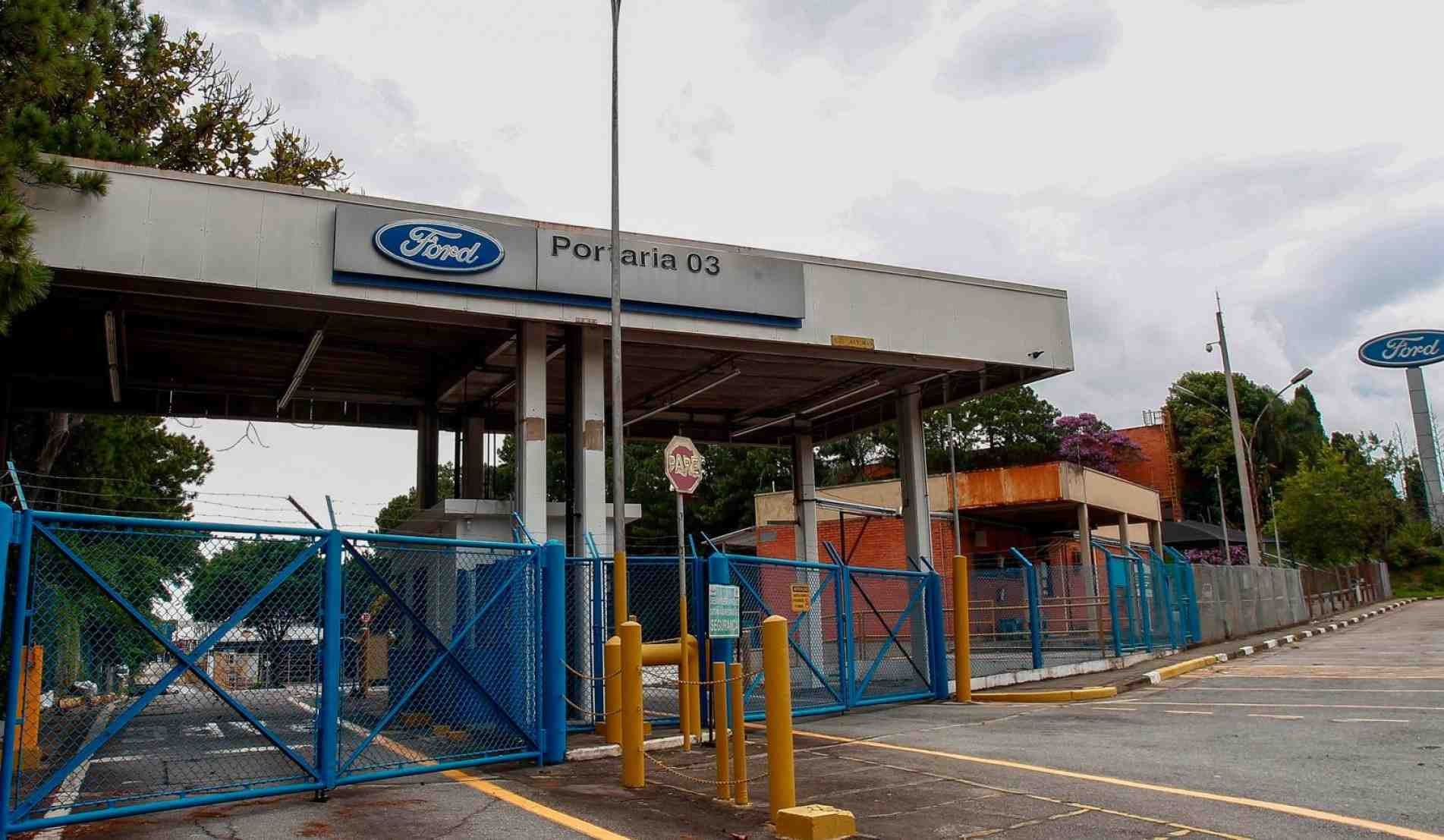 A Ford fechou suas fábricas no País, em São Bernardo (foto), Taubaté e Camaçari (BA).