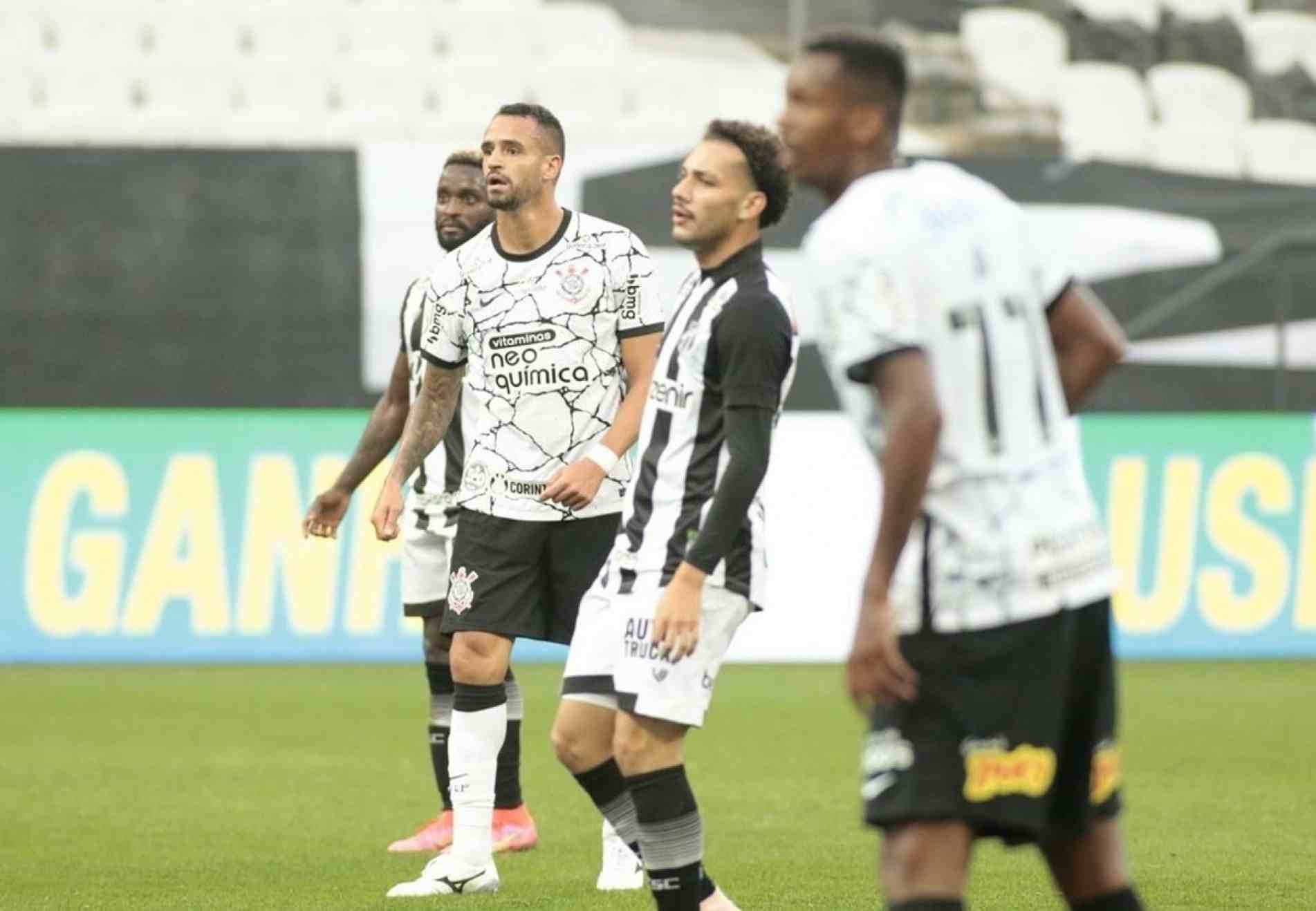 Lance de Corinthians x Ceará no domingo.