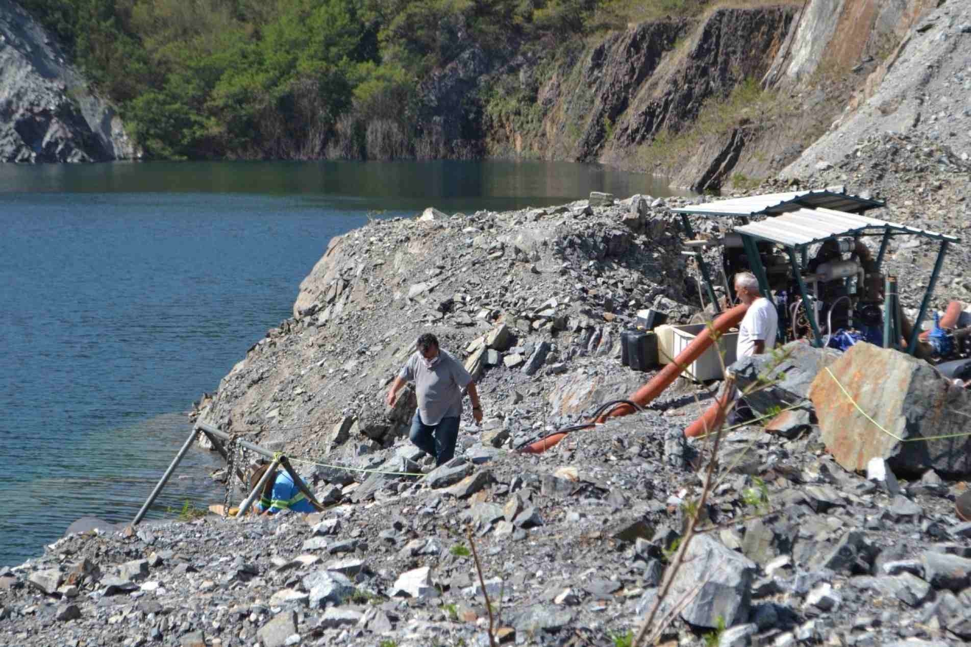 Águas de Araçoiaba capta água de pedreira particular em Salto de Pirapora.