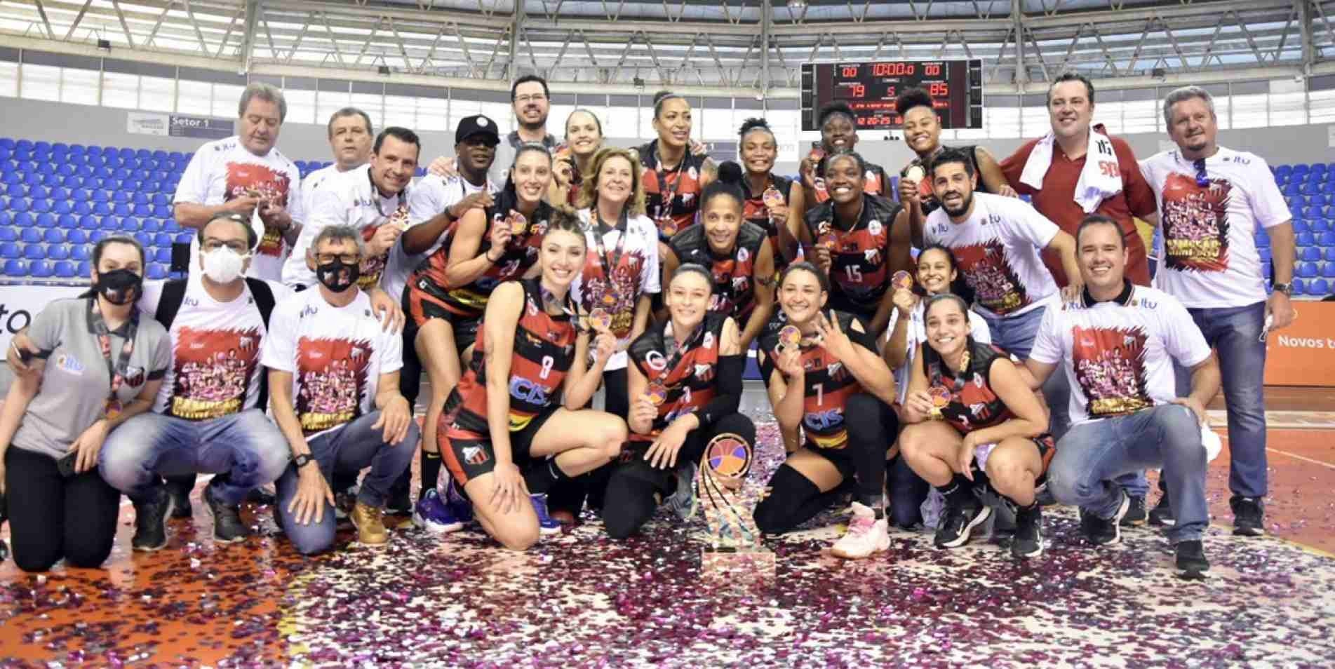 Ituano Basquete comemora primeiro título na Liga de Basquete Feminino (LBF), no último domingo
