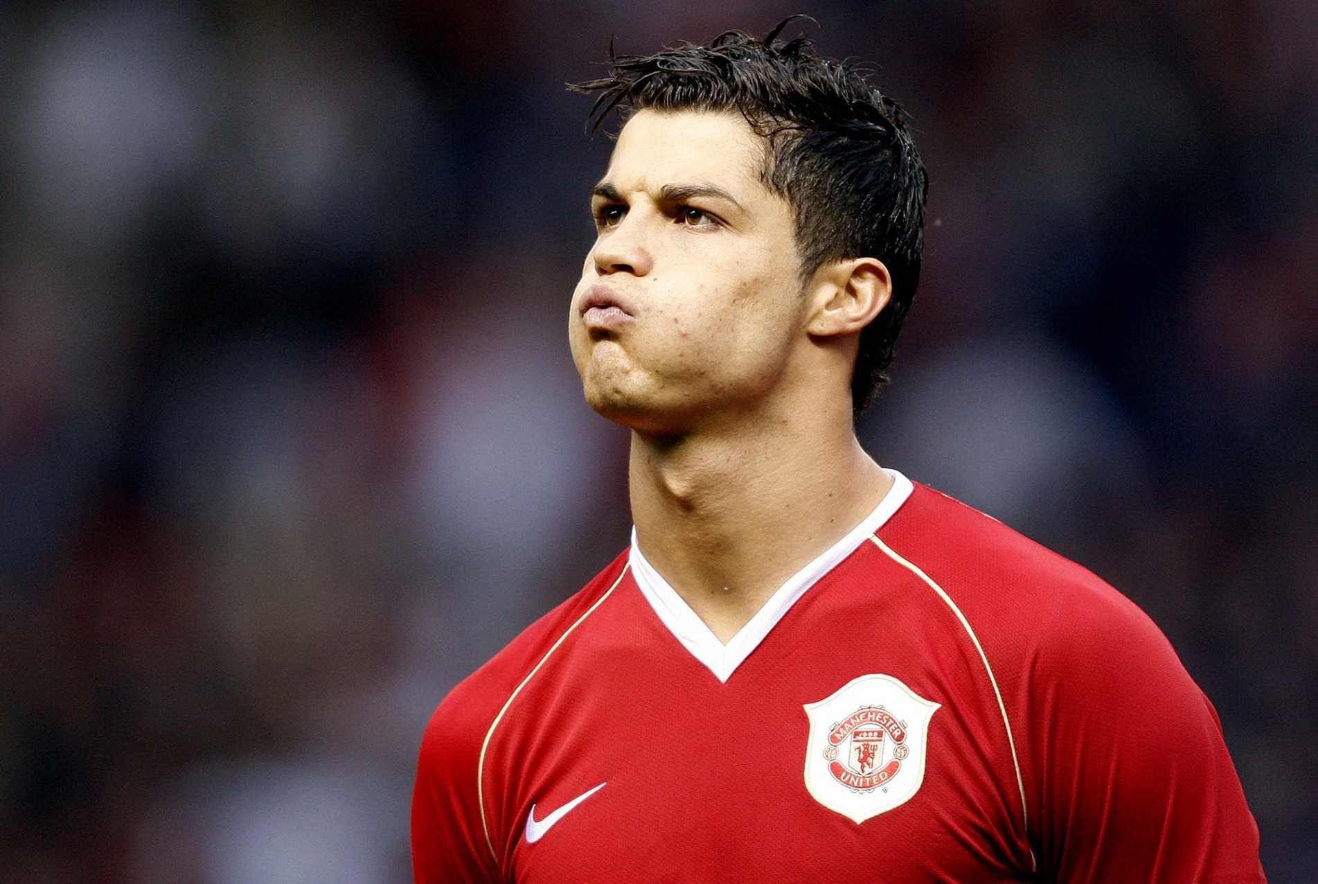 Cristiano Ronaldo, em 2007, quando brilhou pelo Manchester United; ele retorna para recolocar o clube na trilha dos títulos novamente