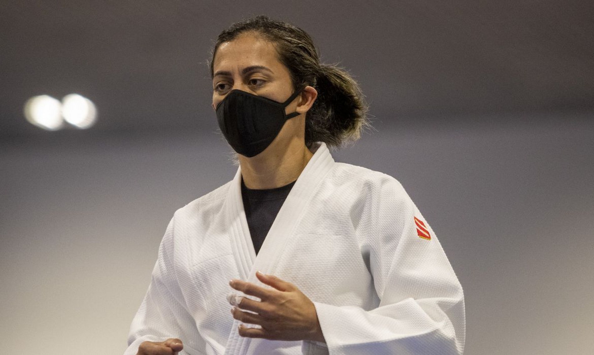 13.07.21 - LUCIA DA SILVA TEIXEIRA ARAÚJO - Seleção de Judô treina no CT Paralímpico, em São Paulo. Foto: Ale Cabral/CPB.