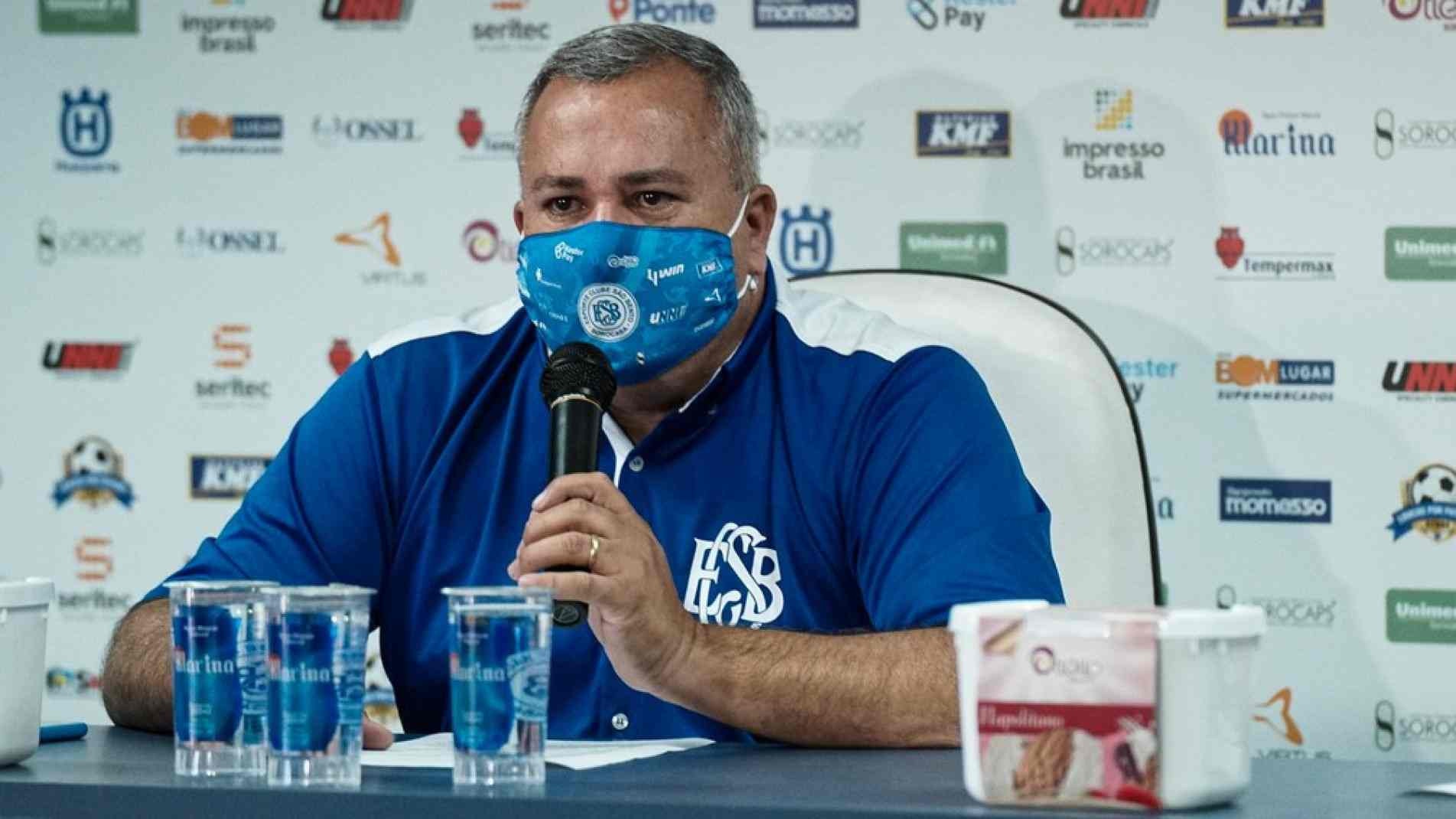 Almir Laurindo, presidente do São Bento, fala em reforços para disputa da Copa Paulista