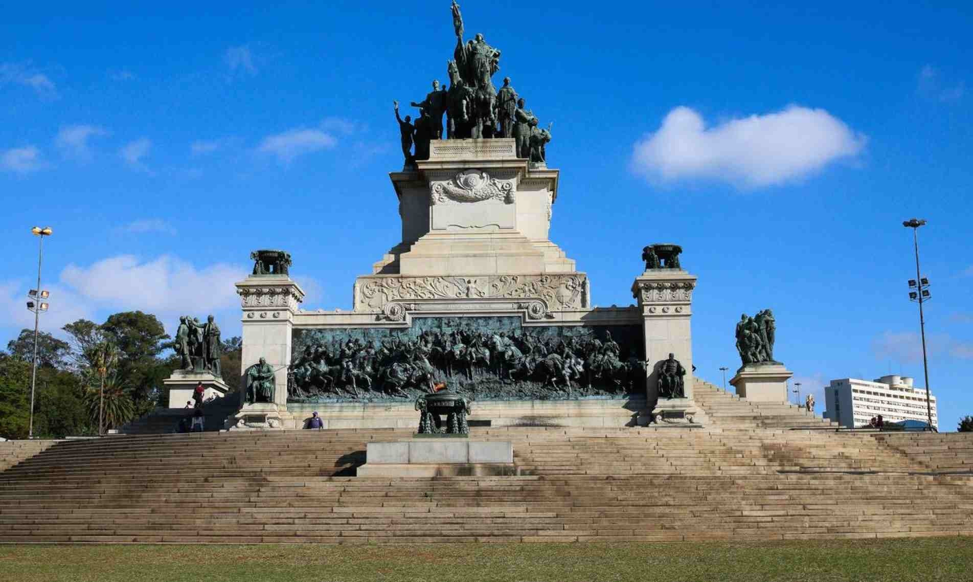 São Paulo - Monumento à Independência do Brasil no Parque da Independência, em Ipiranga.