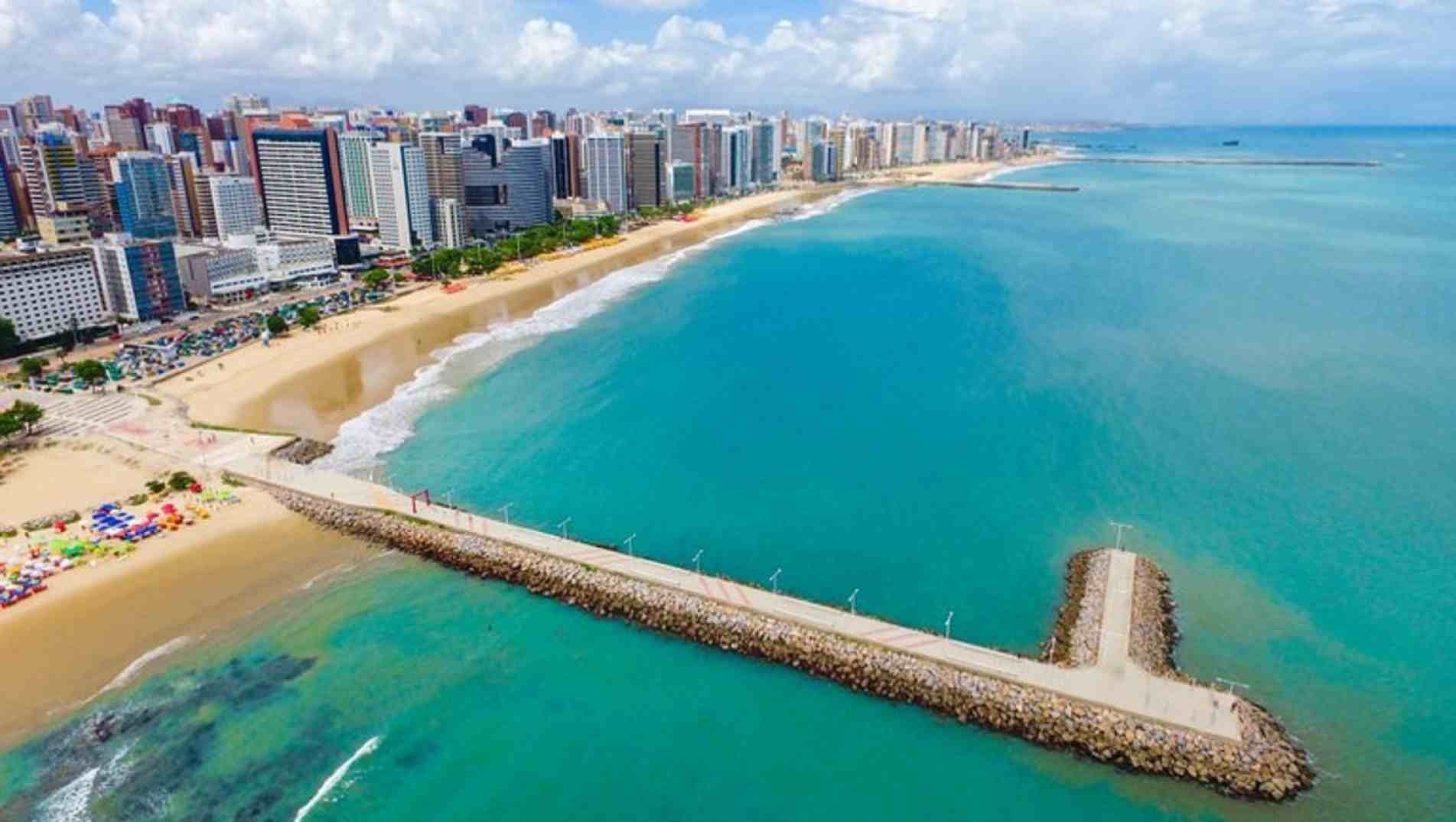 Fortaleza (CE) é um dos destinos pretendidos pelos turistas.