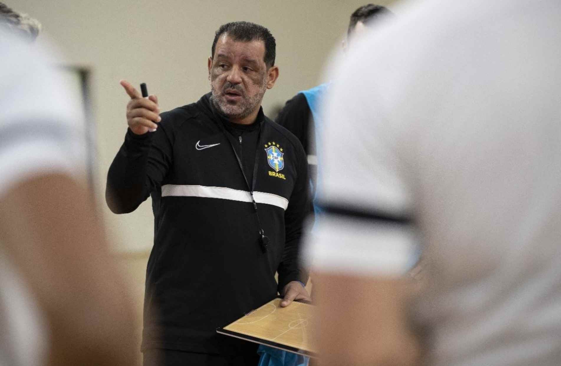 Marquinhos Xavier, técnico da seleção brasileira de futsal.