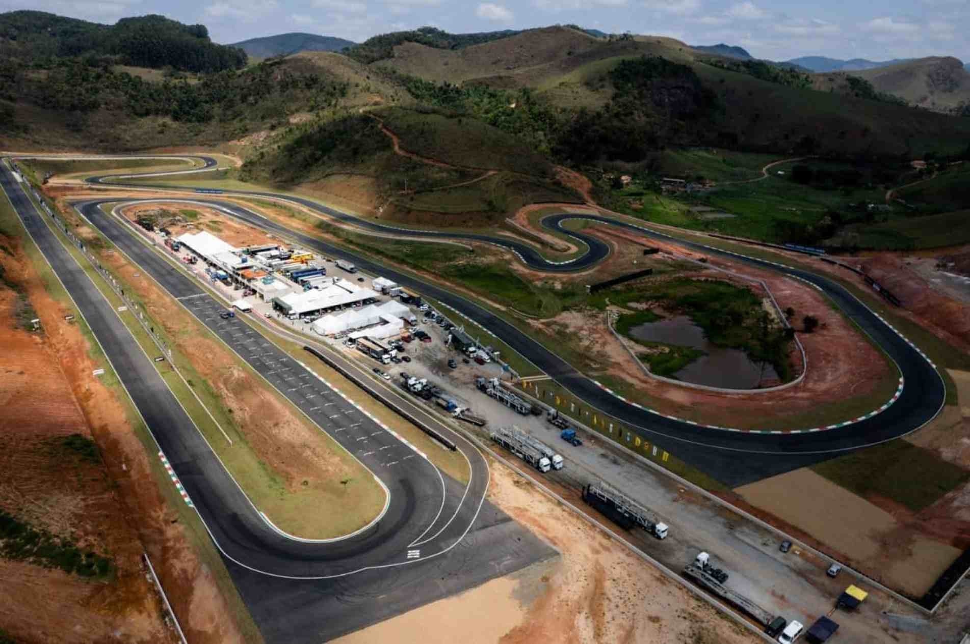 Autódromo Potenza, em MG, é uma arena com 14 curvas.