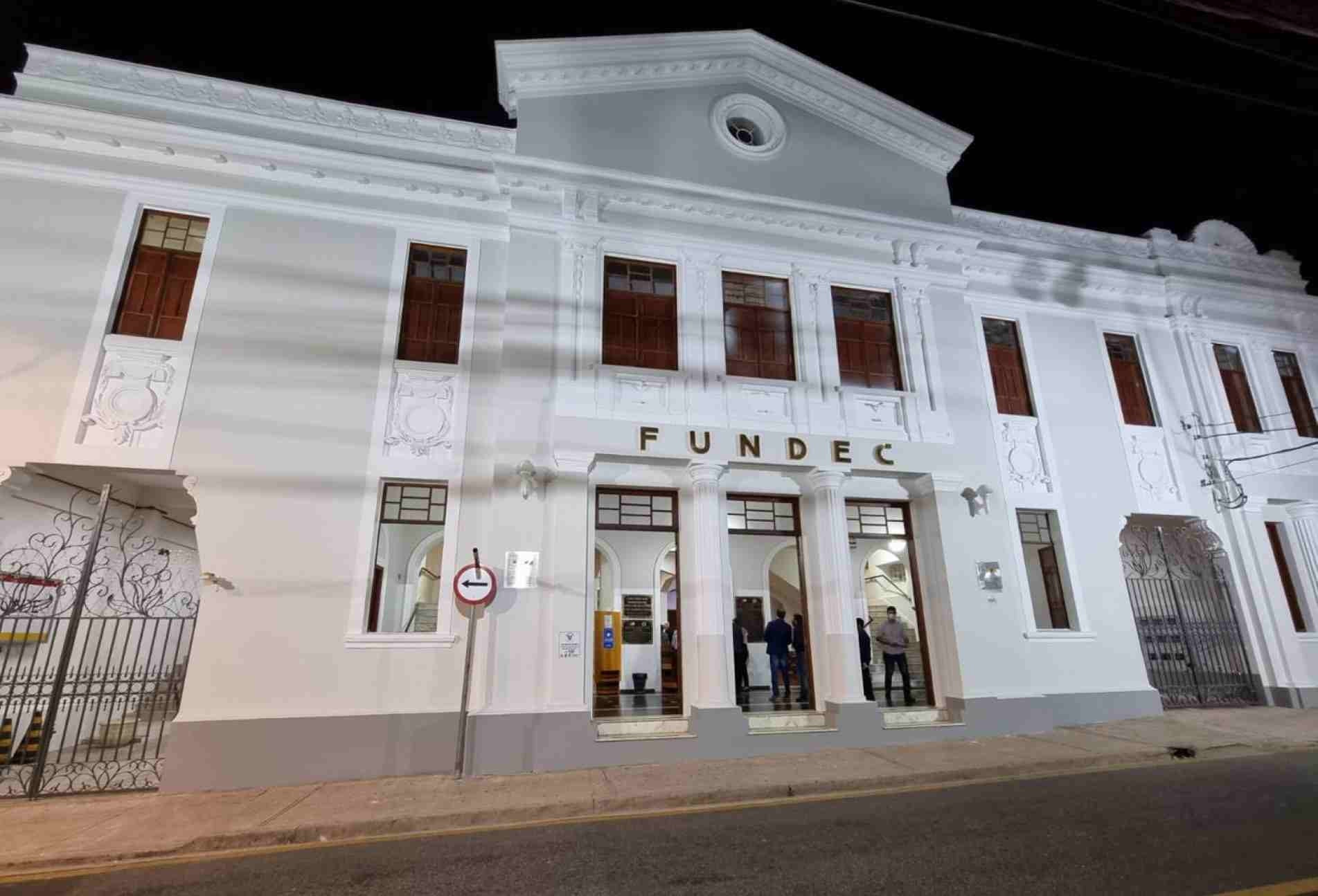A Fundec retomou as apresentações presenciais em sua sede.