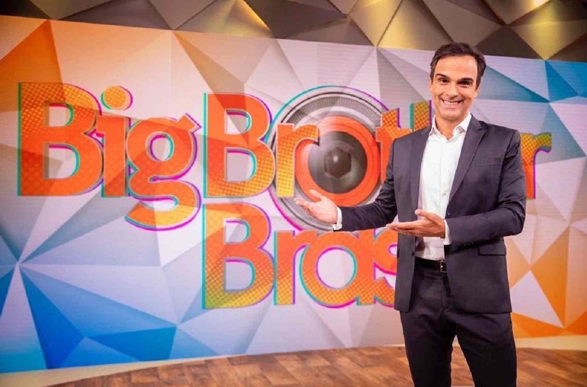 Tadeu Schmidt, novo apresentador do Big Brother.