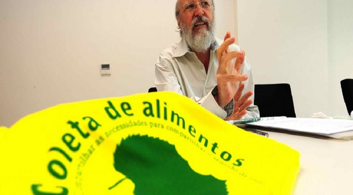 José Antônio Colombo organiza a coleta há 13 anos. Crédito da foto: 