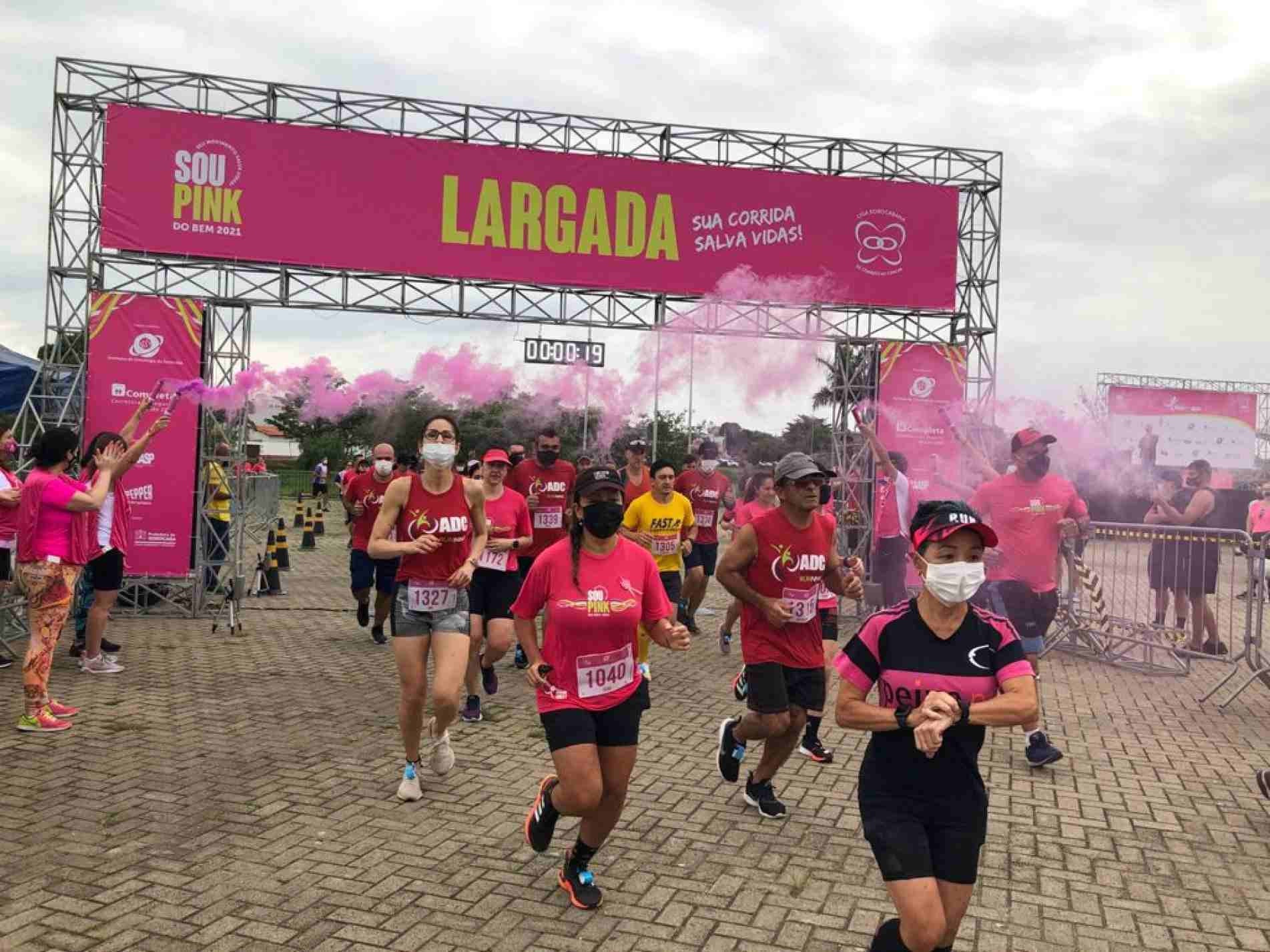 Pink do Bem 2021 ocorreu de forma presencial neste domingo (31) em Sorocaba.