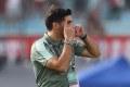 Portugu&ecirc;s repetiu seu mantra: "cabe&ccedil;a fria, cora&ccedil;&atilde;o quente". - CESAR GRECO / AG&Ecirc;NCIA PALMEIRAS