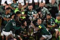 Em feito inédito, Palmeiras conquistou duas Libertadores no mesmo ano  - EITAN ABRAMOVICH/ AFP (27/11/2021