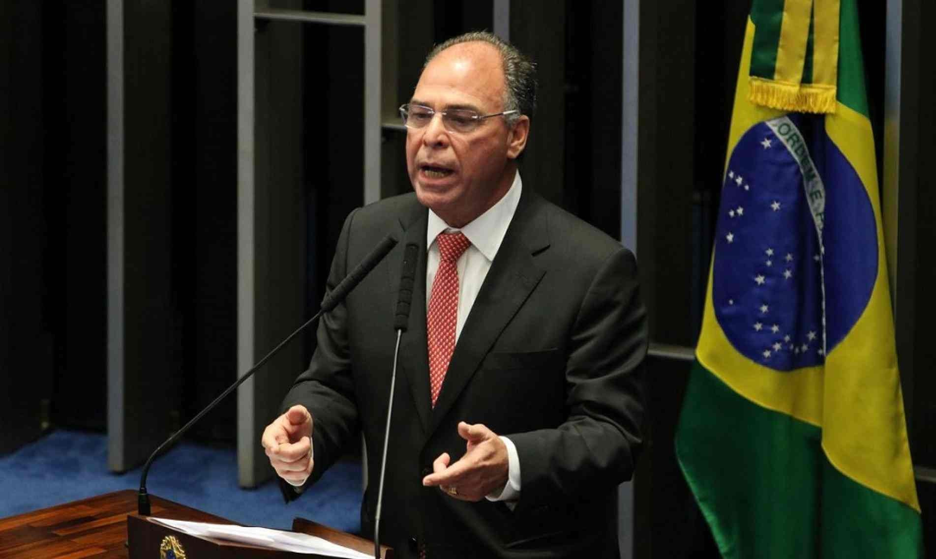 O líder do governo no Senado, Fernando Bezerra