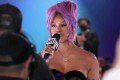 Laverne Cox estreiando no tapete vermelho do Live From E! no People's Choice Awards 2021 - Rich Polk/E! Entertainment/NBCUniversal/NBCU Photo Bank/Getty Images