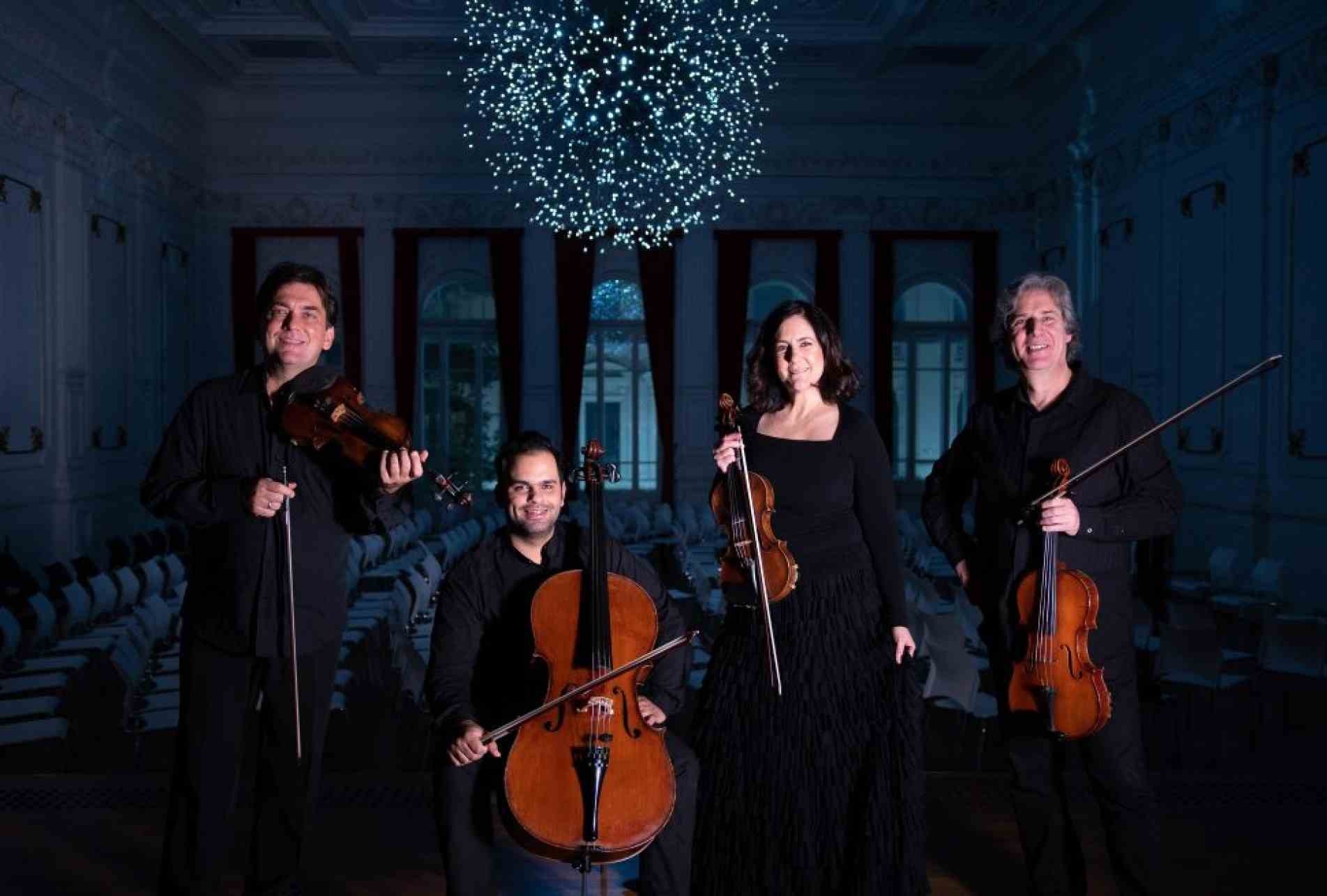 Concerto do Quarteto de Cordas da Cidade de São Paulo começará às 19h