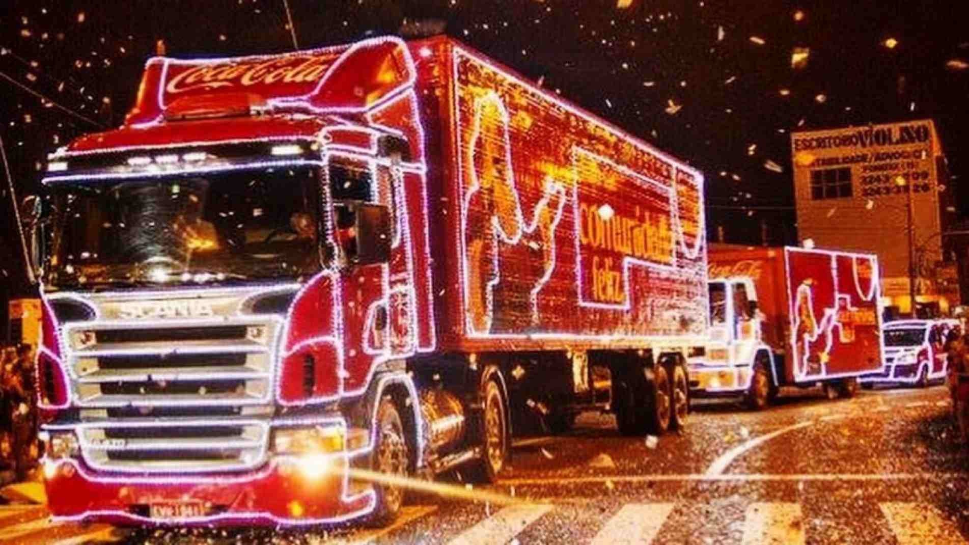 A Caravana de Natal da Coca-Cola já virou tradição.