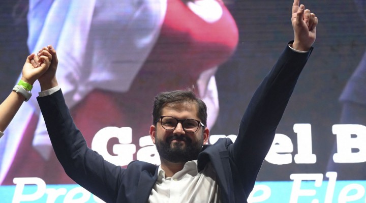 Gabriel Boric venceu as eleições no Chile com 54,72% dos votos válidos